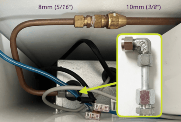 Travel propane line